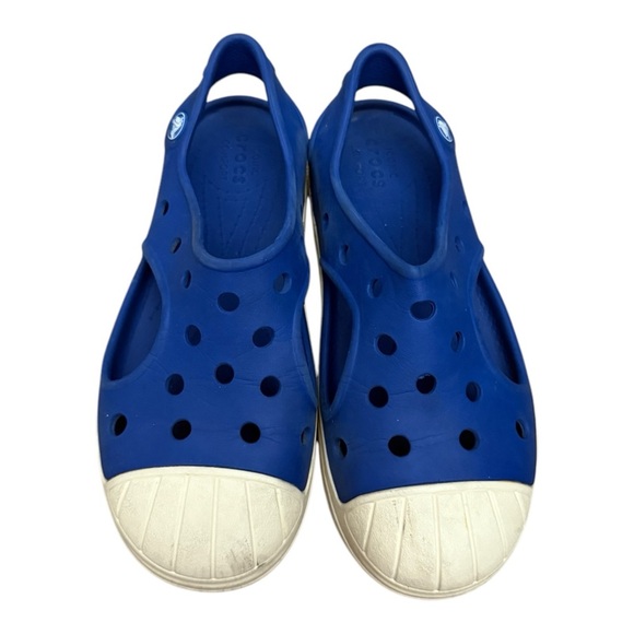 Crocs Kids Blue Size J3 Sandals - Picture 2 of 6